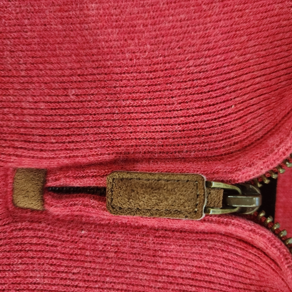 Polo Ralph Lauren Men's Red Zip-Up Sweater - Picture 7 of 10
